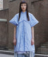 Cross Yoke 2way Blouse